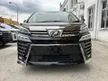 Recon 2019 Toyota Vellfire 2.5 ZG**CHEAPEST PRICE IN TOWN**CLEAR STOCK**FREE WARRANTY - Cars for sale