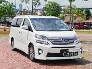 2013 Toyota Vellfire 2.4 ZG MPV