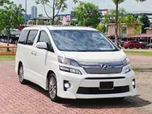 2013 Toyota Vellfire 2.4 Z MPV Golden Eyes