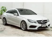 2015 Mercedes-Benz E200 2.0 W207 (ปี 10-16) AMG Dynamic Coupe