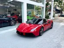 2017 Ferrari 488 GTB 3.9 V8 Coupe (CBU) Genuine 24K+ KM  Carbon Fibre Package  Suspension Lifter  Apple CarPlay  Premium Hi-Fi