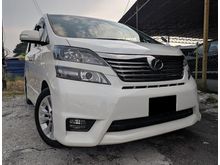 2011 Toyota Vellfire 2.4 Z Platinum MPV