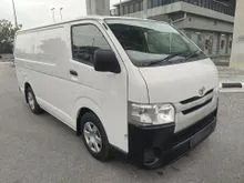 2017 Toyota Hiace 2.5 (M) Panel Van