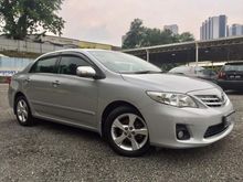 2012 Toyota Corolla Altis 1.8 G Sedan ** CAREFUL LADY OWNER... ON TIME SERVICE... LOW MLG... ACCIDENT FREE... LIKE SHOWROOM UNIT **