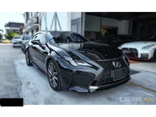 2019 Lexus RC 300 2.0 F Sport Used Unit Register 2022 Japan Spec with Sunroof, Red Leather Interior