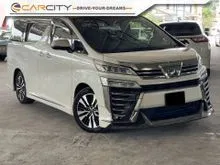 2020 Toyota Vellfire 2.5 ZG MPV WARRANTY 3 EYES LED LAMPS BLIND SPOT REVERSE CAMERA POWER BOOT LEATHER SEAT MEMORY SEAT