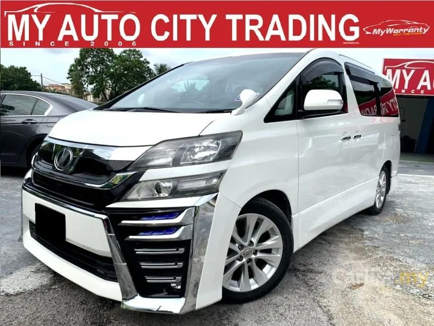 2011 Toyota Vellfire Z Platinum MPV