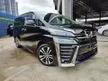 Recon SUPER DEAL 2018 Toyota Vellfire 2.5 ZG BLACK 3 LED LOWEST PRICE IN TOWN UNREG