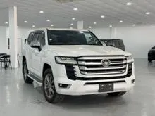 2023 Toyota Land Cruiser 3.4 ZX SUV (GRADE 5A) LC300 - BLACK LEATHER INTERIOR, REAR ENTERTAINMENT SYSTEM