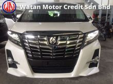 2017 Toyota Alphard 2.5 SA S UNREGISTER,LESS 50 SST,TRUE YEAR CAN PROVE,7 SEATS,3 POWER DRS N BOOT,360 SURROUND CAMERA,PRE CRASH,FREE WARRANTY N GIFTS