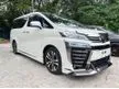 Recon 2019 Toyota Vellfire 2.5 Z G Edition MPV (NICE CONDITION & CAREFUL OWNER, ACCIDENT FREE, FREE WARRANTY)