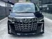 Recon 2021 Toyota Alphard 2.5 G S C Package MPV SUNROOF MOON ROOF 3BA MODEL NEW FACELIFT JAPAN SPEC UNREGS