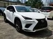 Recon 2018 Lexus NX300 2.0 F Sport Unreg - Cars for sale