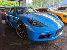 2022 Porsche 718 2.0 Cayman Coupe SPORT CHRONO PACKAGE - BOSE PREMIUM SOUND SYSTEM - NICE BLUE COLOR - (UNREGISTERED) - BEST DEAL -