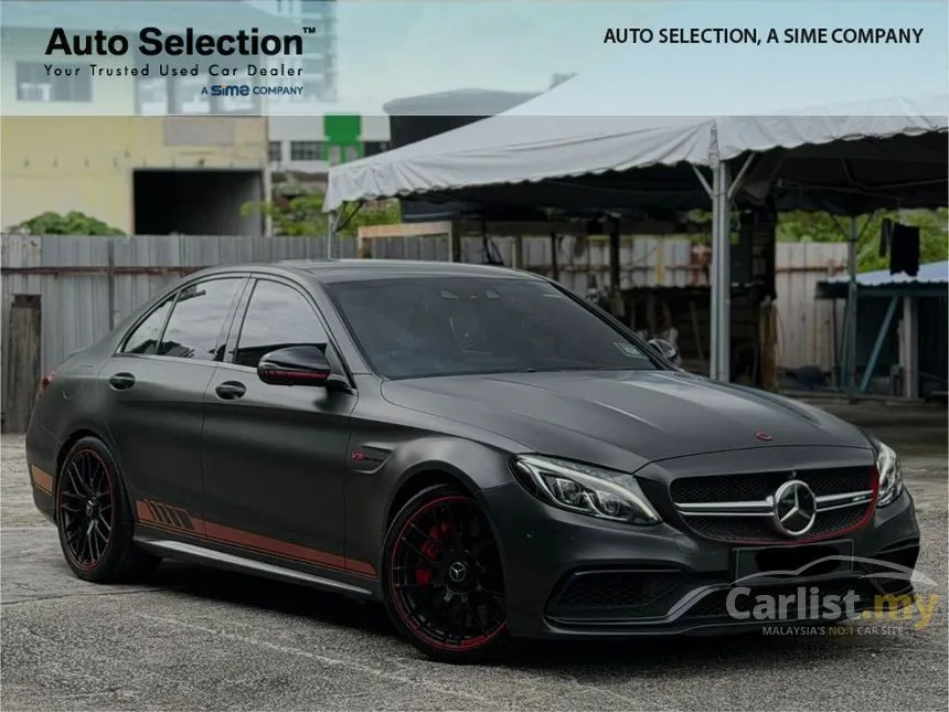 2015 Mercedes-Benz AMG C63 S Sedan