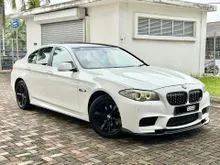 HARGA O.T.R RM 36,700 BMW 520d 2.0 Sedan FULLY convert M5 Bodykit High spec 2012 - (NO PROCESSING FEE)