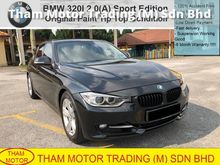 2014 BMW F30 320i SPORTS 2.0(A)TWIN-POWER-TURBO GOOD CONDITION LOW MLEAGE ACCIDENT FREE AND 1 CAREFUL OWNER