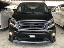2013 Toyota Vellfire 2.4 Z G Edition MPV