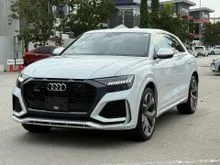 2023 Audi RS Q8 4.0 SUV V8 600HP Quattro Matrix LED Carbon Ceramic Brakes Bang and Olsen Sound system Low Mileage Carbon Exterior Low Mileage