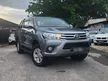 Used 2017 Toyota Hilux 2.4 G (A) Pickup Truck Free 3 Years Warranty DP RM3k - Cars for sale
