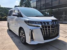 2018 Toyota Alphard 3.5 SC Sunroof 3 LED 5K KM Genuine