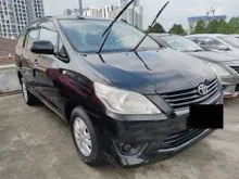 2015 Toyota Innova 2.0 G MPV - GREAT VALUE - 1 YR WARRANTY - 7 SEATER GRAB CHOICE