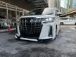 Recon 2020 Toyota Alphard 2.5 S 8 SEATER 2 POWER DOOR ,ORI MONITOR, ORI TRD JAPAN KITS, PRE CRASH SYSTEM