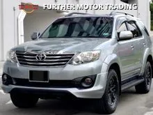 MPV PETROL FULL LEATHER POWER CONTROL SEAT 2013 Toyota Fortuner 2.7 V SUV 1 OWNER FREE ACCIDENT NOT FLOOD WARRANTY ENGINE GEARBOX AIRCOND