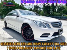 Mercedes-Benz E250 CGI 1.8 COUPE TRUE YR MAKE FREE WARRANTY