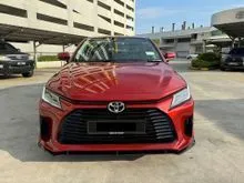 2026 Toyota Vios 1.5 G Sedan