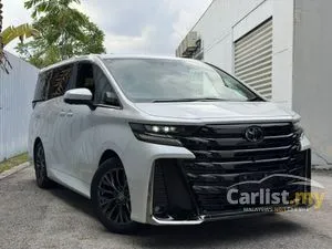 2025 Toyota Vellfire 2.4 Z Premier MPV BROWN LS DIM BSM 360 CAM AUTO PARKING HUD UNREG LOW MILEAGE