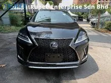 2021 Lexus RX 300 2.0 F Sport Turbo Panaromic Roof HUD Up Display BSM 360View Power Boot Paddle Shift LED Light 4.5B Good Condition Nice Car