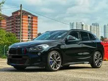 2020 BMW X2 2.0 M35i M Sport M PERFORMANCE 300 HORSEPOWER 450 NEWTON METER REAL M POWER FULL PIANO BLACK WRAPPING
