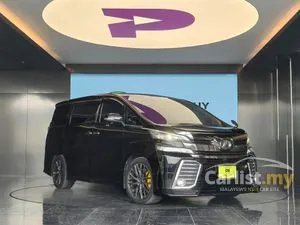 2015 Toyota Vellfire 2.5 ZG MPV