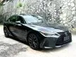 Recon 2023 Low Mileage Lexus IS300 2.0 F Sport Sedan