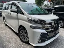 2017 Toyota Vellfire 2.5 Z 8 Seater # Pre-Crash # Ready Stock