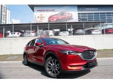 (Ready Stock) 2021 Mazda CX-8 2.5 SKYACTIV-G High SUV (Pilot Seat) (Tax Free) (Free 5 Years Service Maintenance & Warranty)