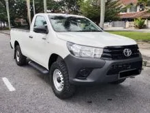 2017 Toyota Hilux 2.4 Single Cab Pickup
