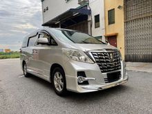 2014 Toyota Alphard 2.4 G MPV TRUE YEAR MAKE ONE HAND TIP TOP CONDITION LIKE NEW VIEW TO BELIEVE CALL NOW GET FAST
