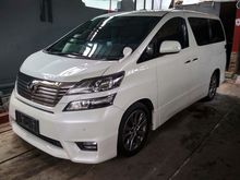 Toyota Vellfire 2.4 Z km 52rb terawat record dealer