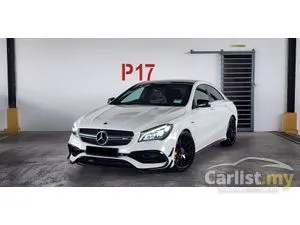 2017 Mercedes-Benz AMG CLA45 2.0 4MATIC Coupe, Carbon Fiber GT WING, Full Exhaust