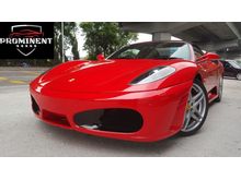 Ferrari F430 SPIDER LIMITED SPEC 2008,CABRIOLET SPIDER LIMITED COLLECTION ITEM,BLACK IN COLOUR LEATHER,ORIGINAL LOW MILEAGE ONLY 22KM,1 DATO SRI OWNER