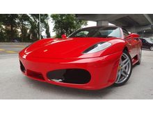 Ferrari F430 SPIDER LIMITED SPEC 2008,CABRIOLET SPIDER LIMITED COLLECTION ITEM,BLACK IN COLOUR LEATHER,ORIGINAL LOW MILEAGE ONLY 22KM,1 DATO SRI OWNER
