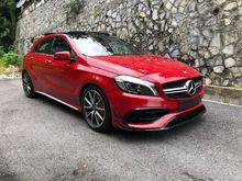 2016 PANORAMIC SUNROOF SPORT EXHAUST SUSPENSION RACE MODE 381HP Mercedes-Benz A45 AMG 2.0 4 MATIC UNREG