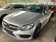 2016 Mercedes-Benz C200 2.0 AMG Coupe panoramic roof back camera memory seats keyless entry push start power boot unregistered