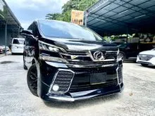 2015 Toyota Vellfire 2.5 MPV ZA - WIN ANG PAU UP TO RM8,888 FROM CARLIST/ POWER DOOR / 7 SEATER / 360 CAM / 3 YEAR WARRANTY