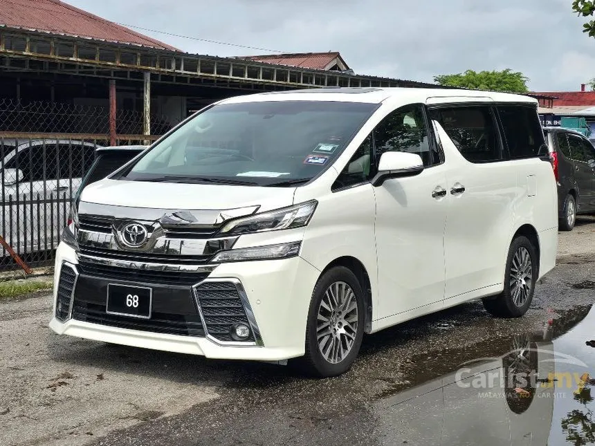 2016 Toyota Vellfire ZG MPV
