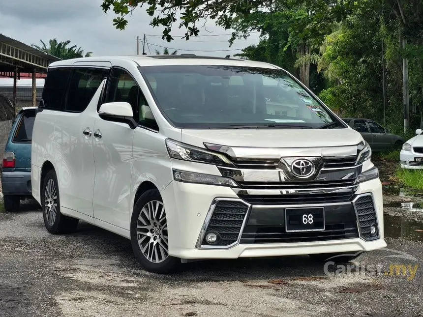 2016 Toyota Vellfire ZG MPV