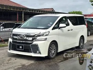 2016 Toyota Vellfire 2.5 ZG MPV