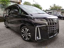 (SUNROOF)(DIM)(BSM) 2019 Toyota Alphard 2.5 SC NEW FACELIFT UNREG
